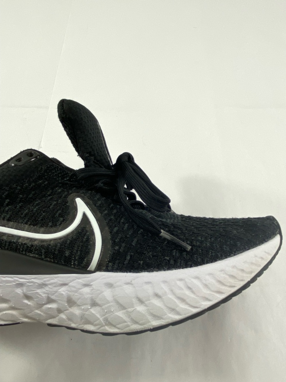 Nike React Infinity Run Flyknit 3 FK DD3024-001 Black Women’s 9 Running Shoes - Picture 11 of 16